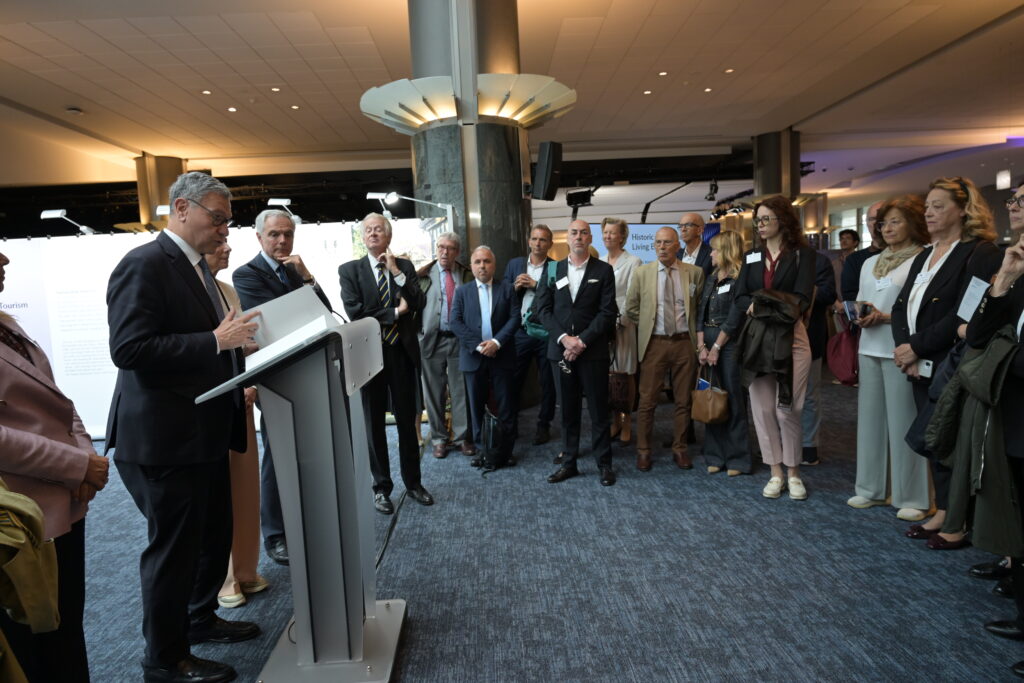 Opening of the exhibition "Historic Houses and Gardens as the Cultural Foundations of Europe"